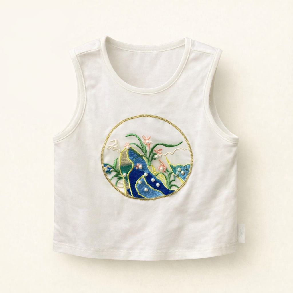 Sleeveless Kids Tank Top