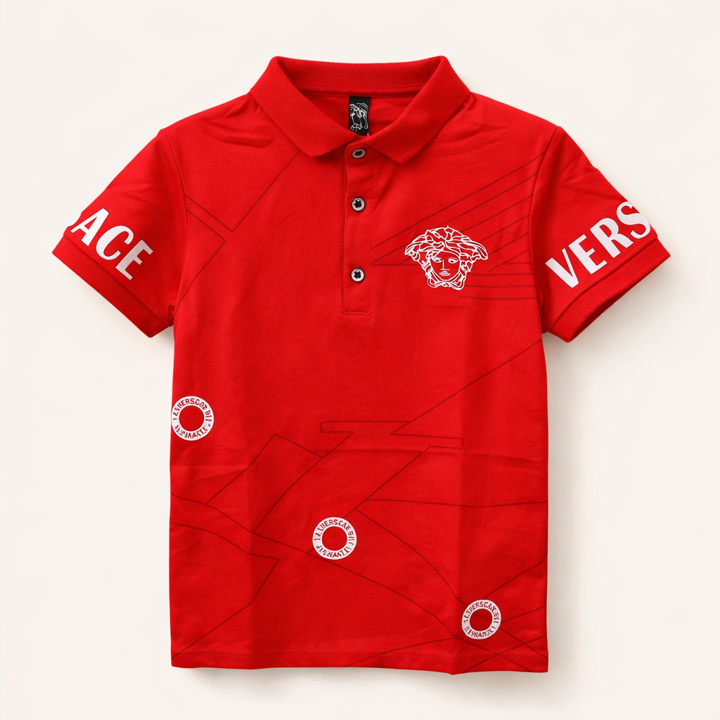 Baby Boy Red Polo Shirt